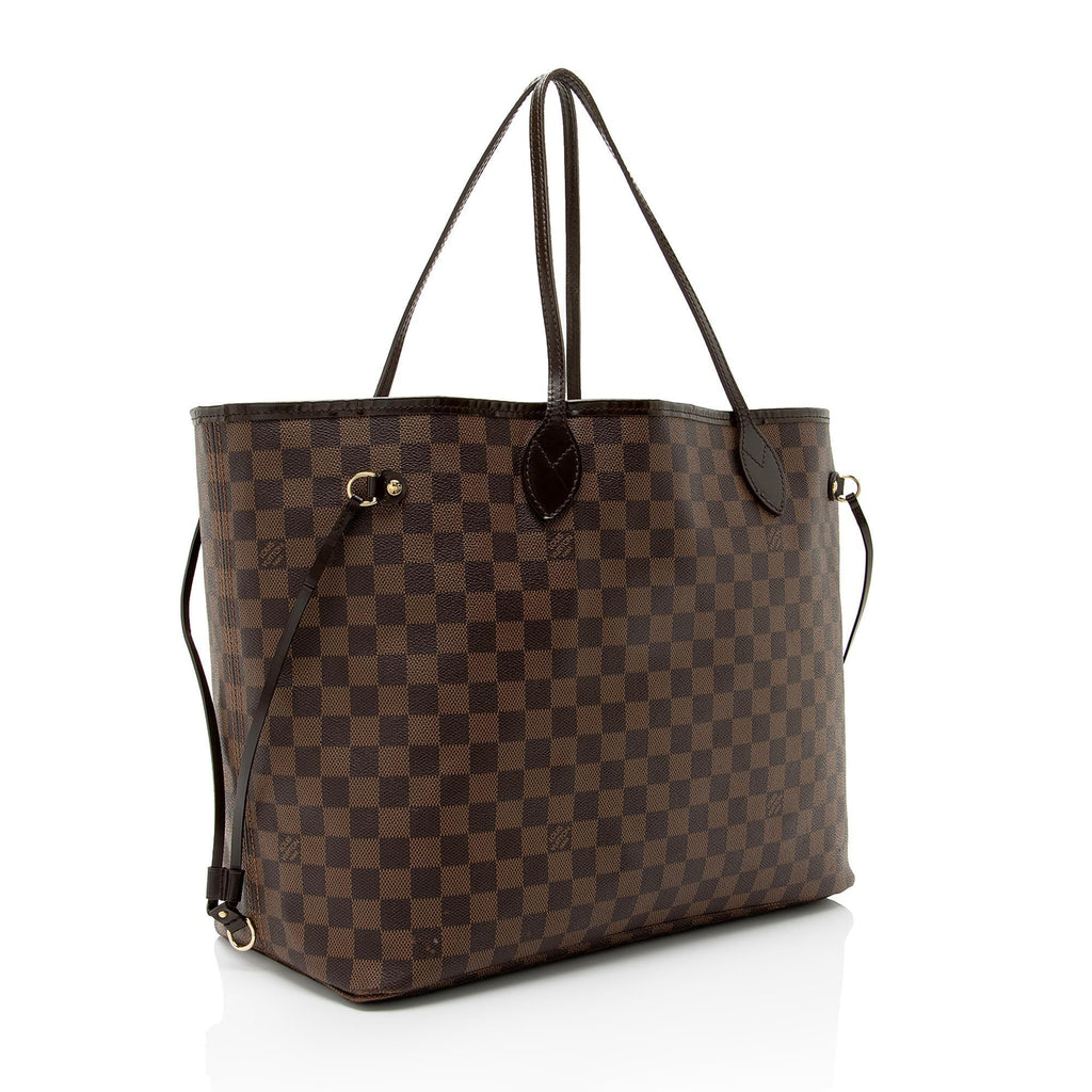 Louis Vuitton Damier Ebene Neverfull GM Tote (SHF-8c5Ims)