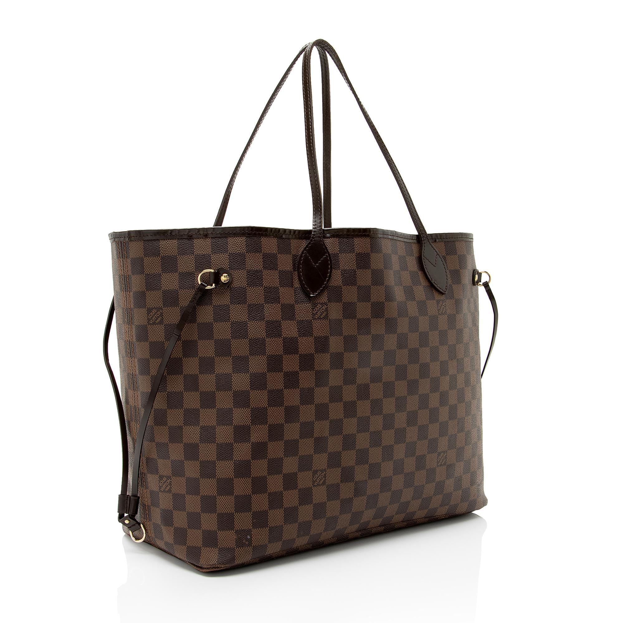 Louis Vuitton Damier Ebene Neverfull GM Tote (SHF-8c5Ims)