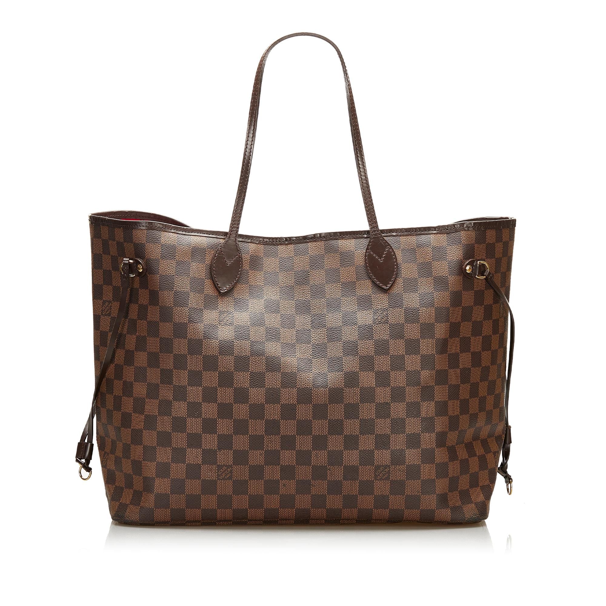 Louis Vuitton Damier Ebene Neverfull GM (SHG-35772)