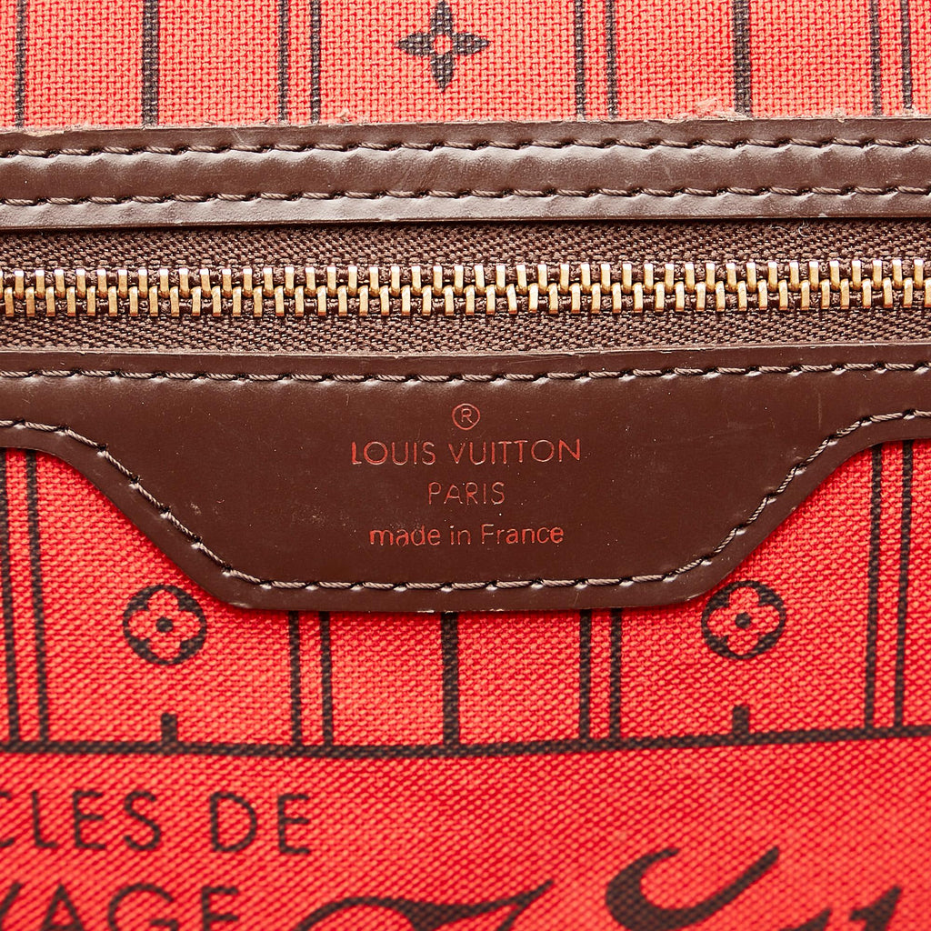 Louis Vuitton Damier Ebene Neverfull GM (SHG-35772)
