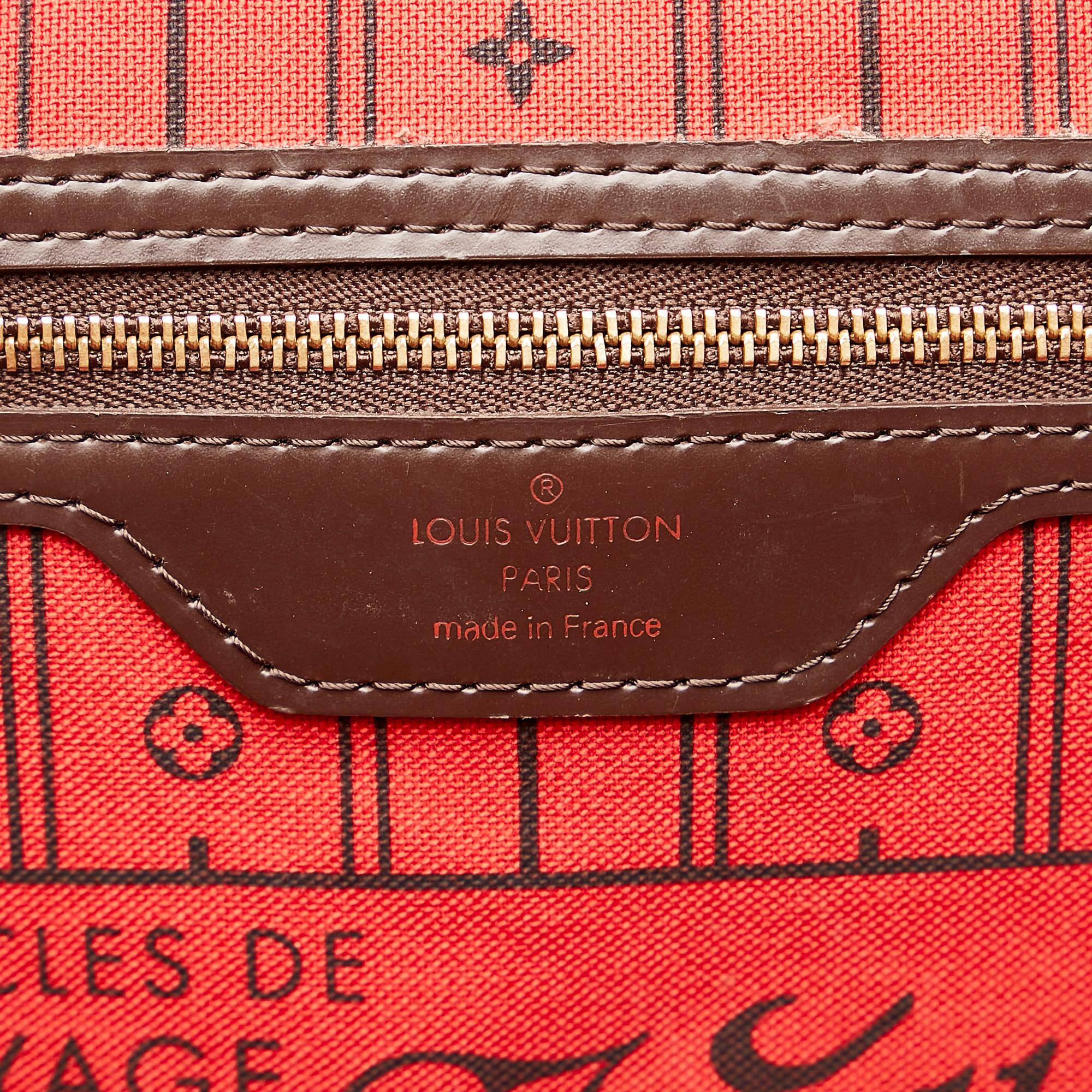 Louis Vuitton Damier Ebene Neverfull GM (SHG-35772)