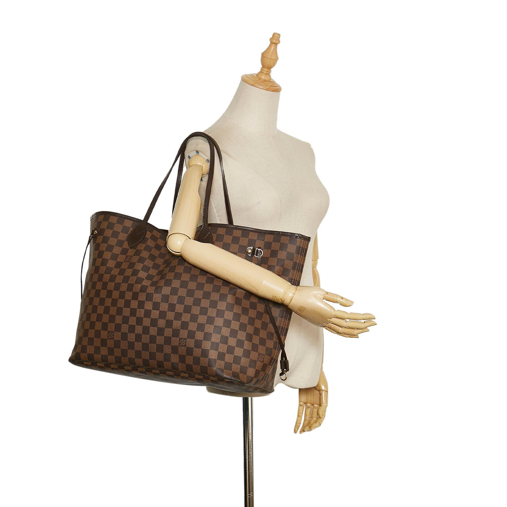 Louis Vuitton Damier Ebene Neverfull GM (SHG-35772)