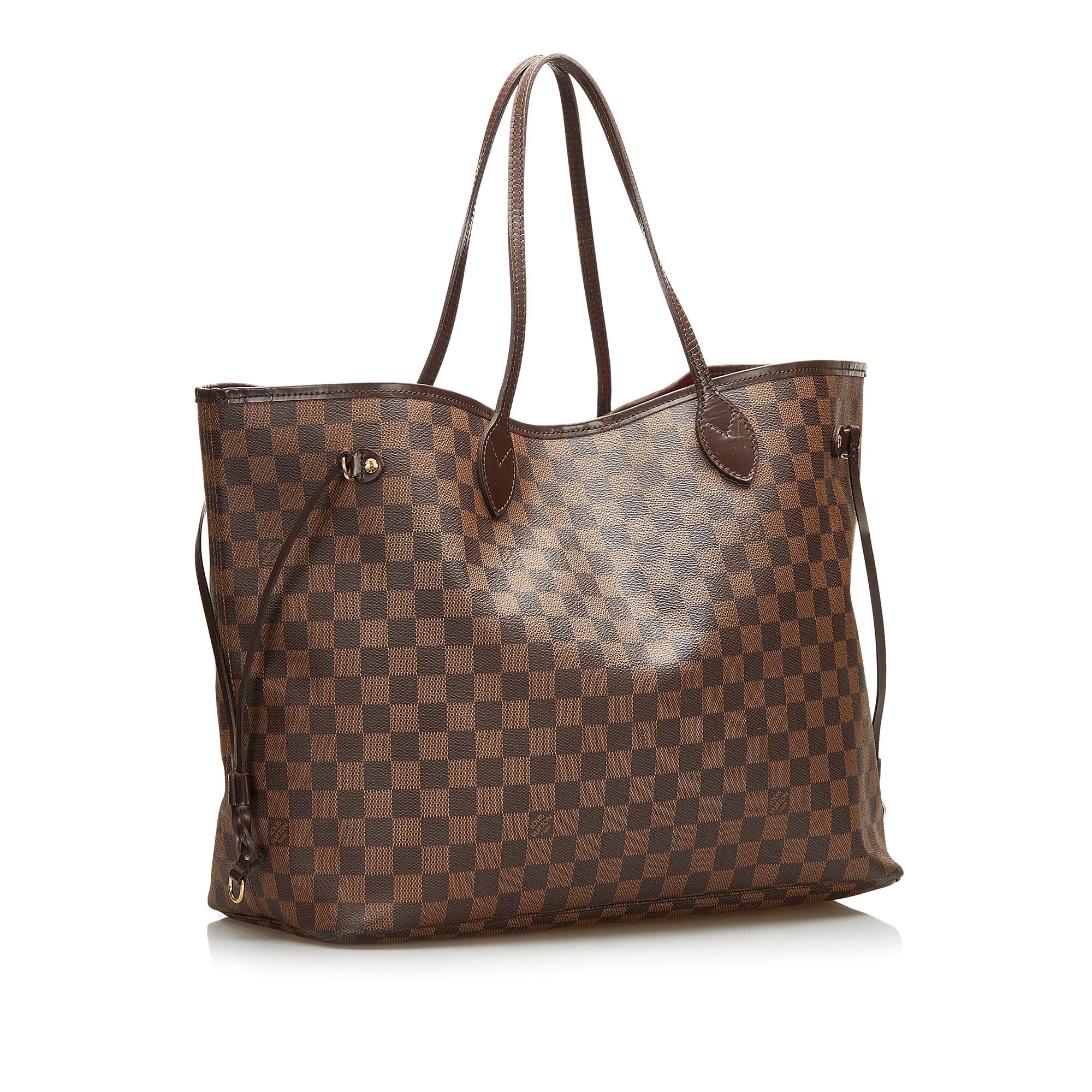 Louis Vuitton Damier Ebene Neverfull GM (SHG-35772)