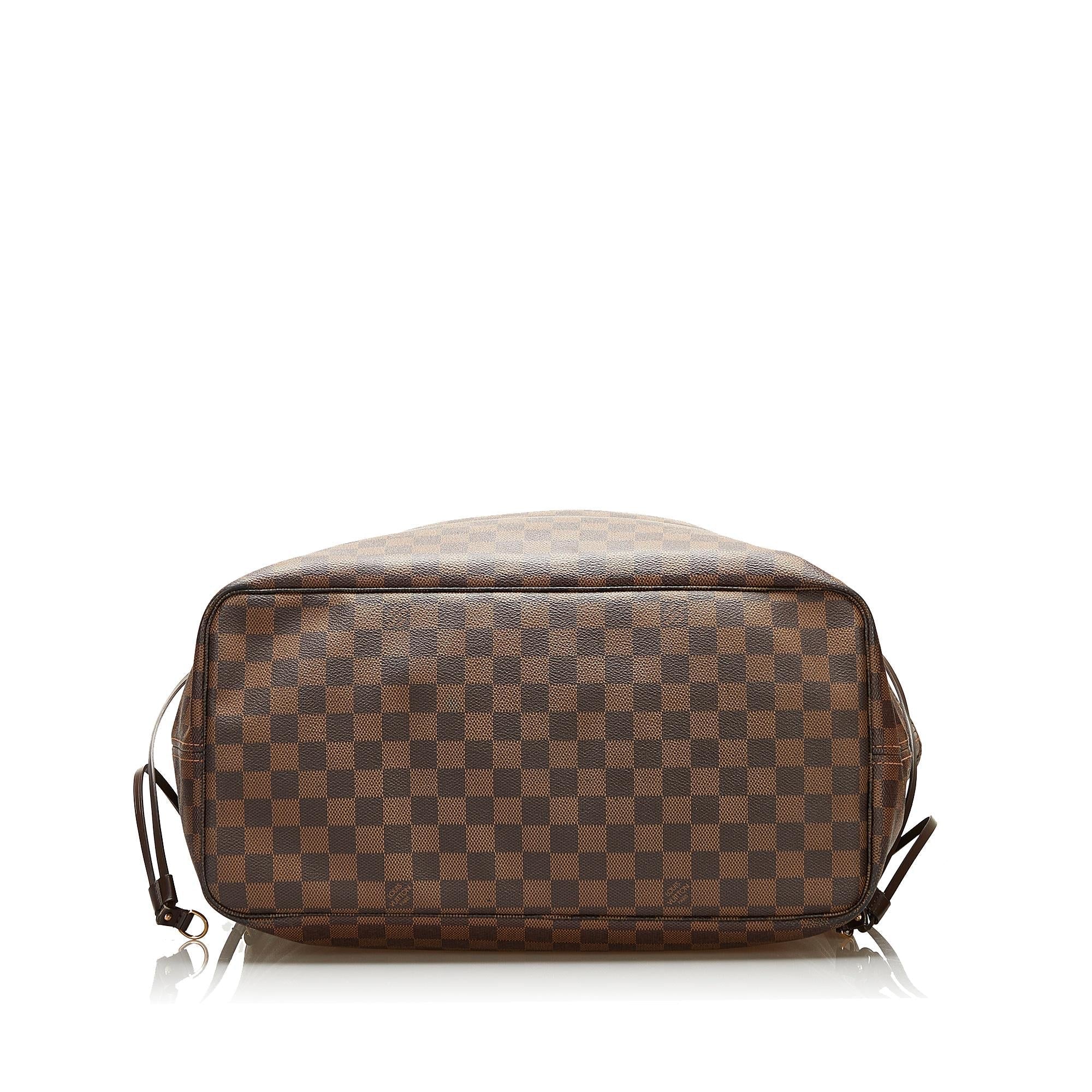 Louis Vuitton Damier Ebene Neverfull GM (SHG-37016)