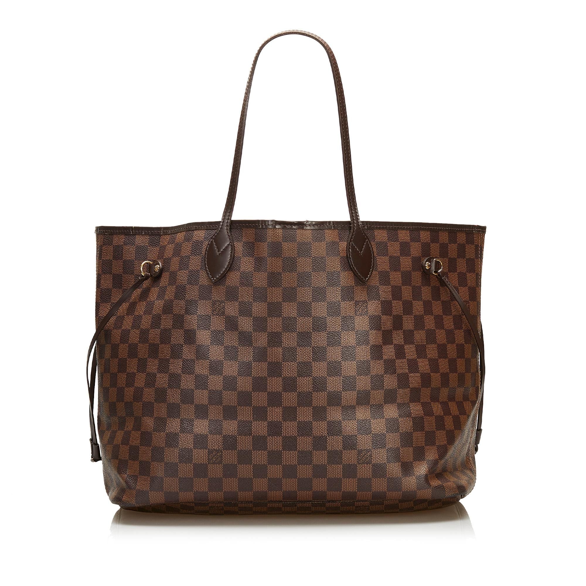 Louis Vuitton Damier Ebene Neverfull GM (SHG-37016)