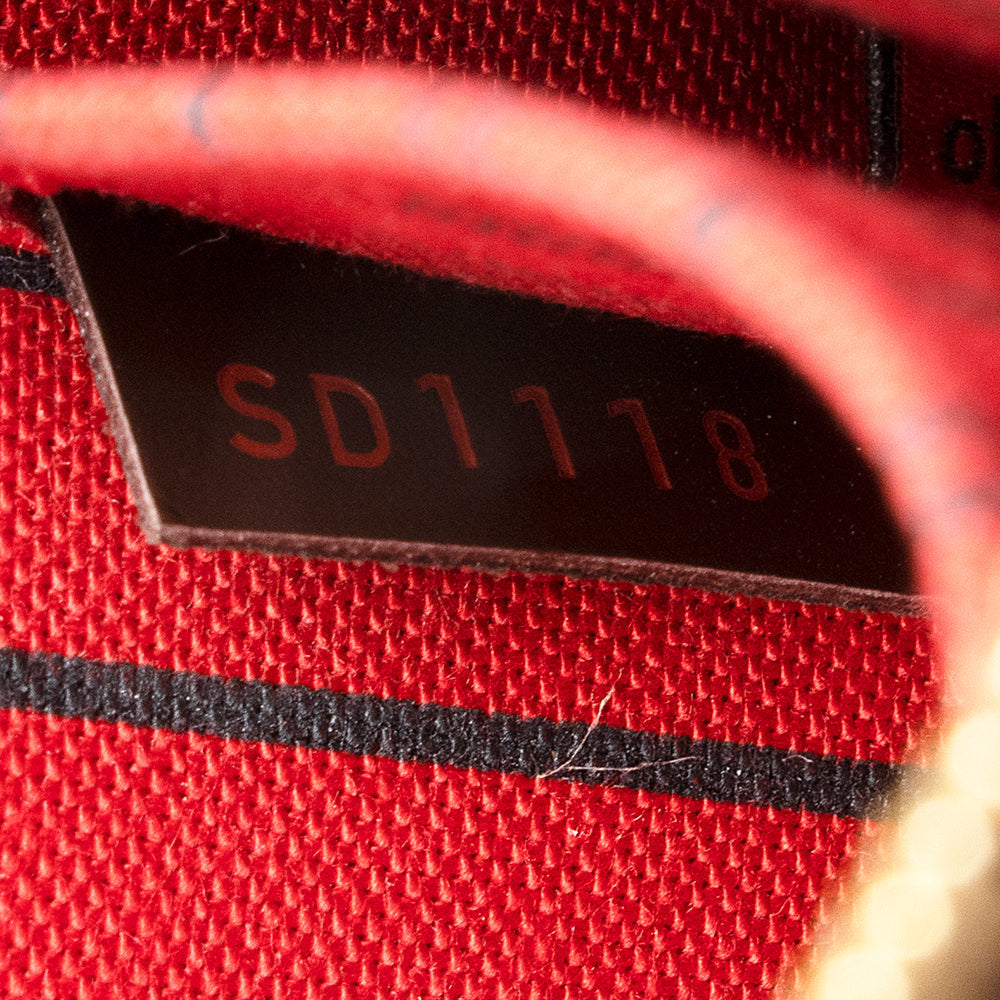 Louis Vuitton Damier Ebene Neverfull MM Pochette (SHF-18678)