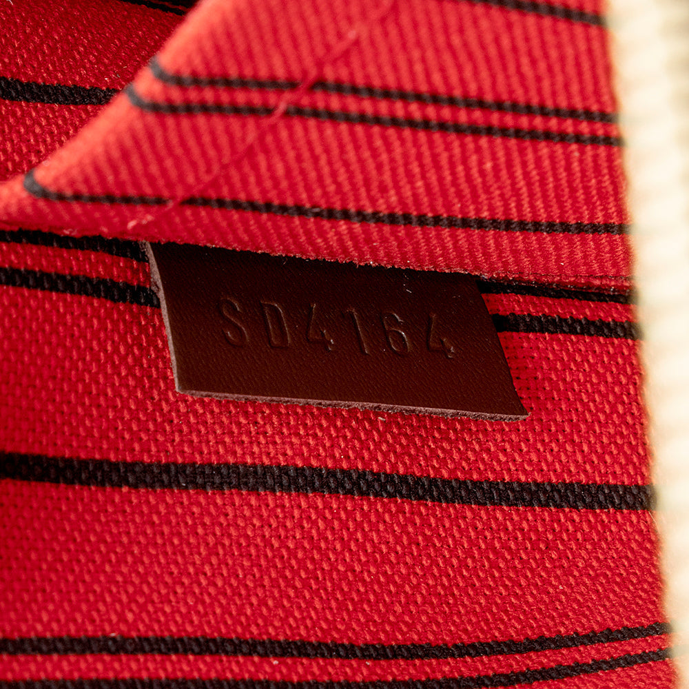 Louis Vuitton Damier Ebene Neverfull MM Pochette (SHF-21421)