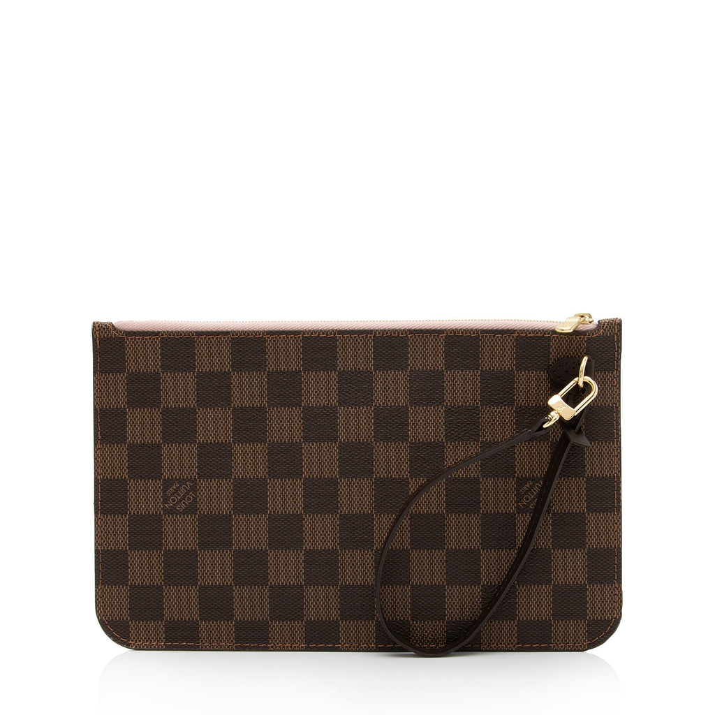Louis Vuitton Damier Ebene Neverfull MM Pochette (SHF-j6qZMQ)