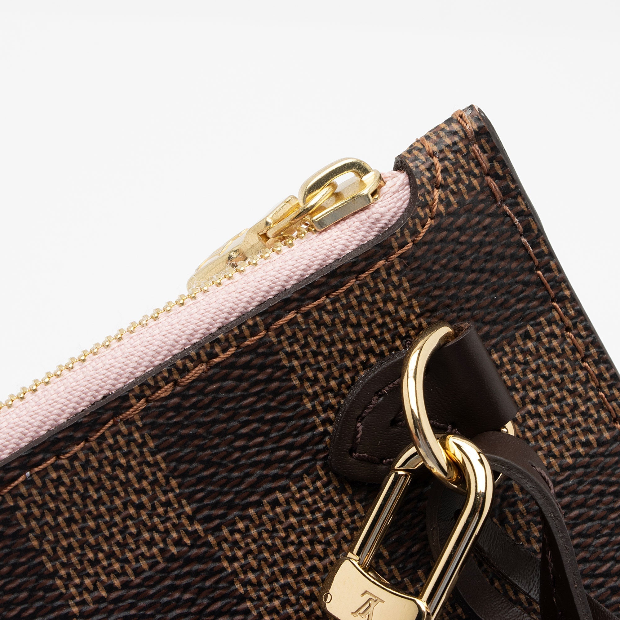Louis Vuitton Damier Ebene Neverfull MM Pochette (SHF-j6qZMQ)