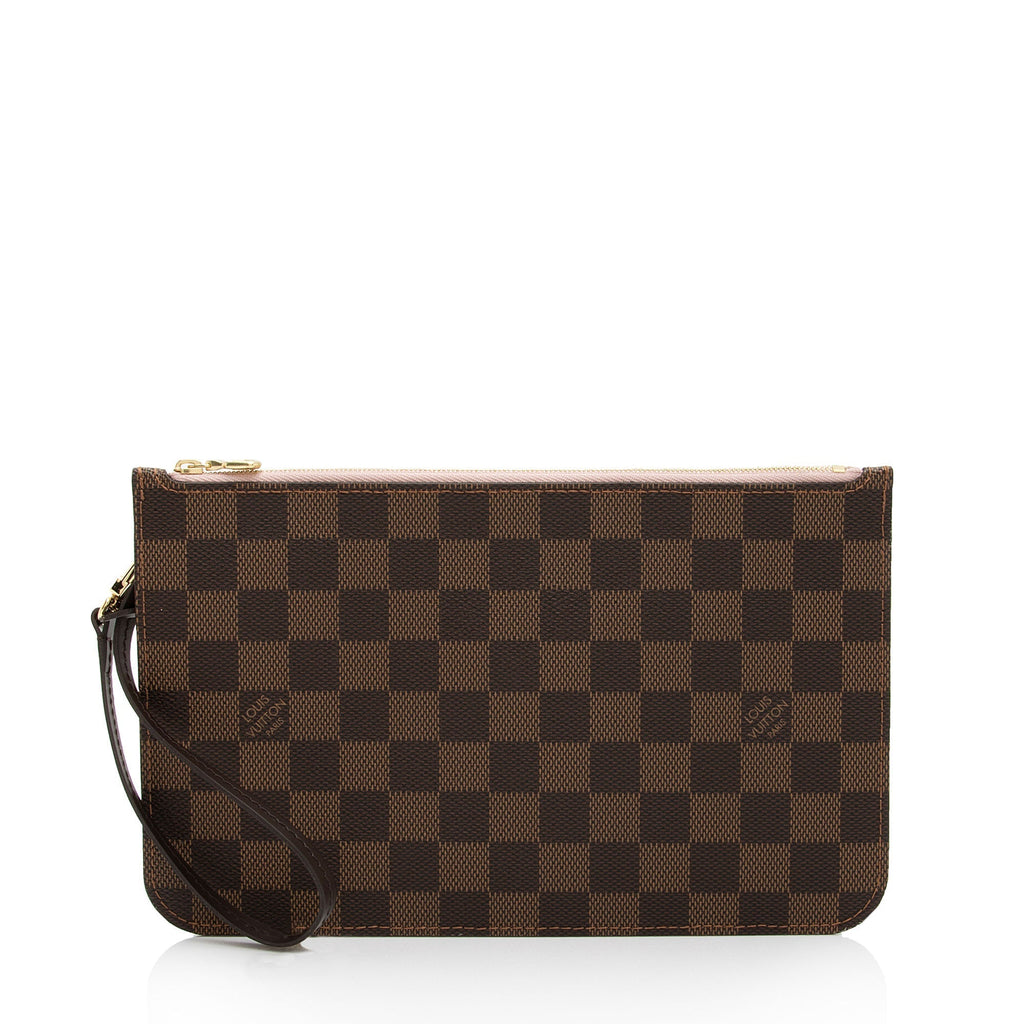 Louis Vuitton Damier Ebene Neverfull MM Pochette (SHF-j6qZMQ)