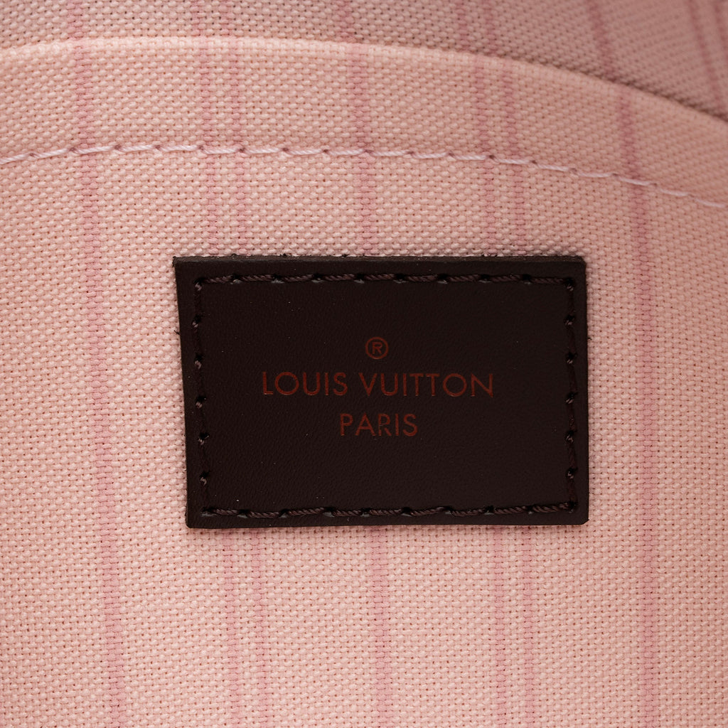 Louis Vuitton Damier Ebene Neverfull MM Pochette (SHF-j6qZMQ)