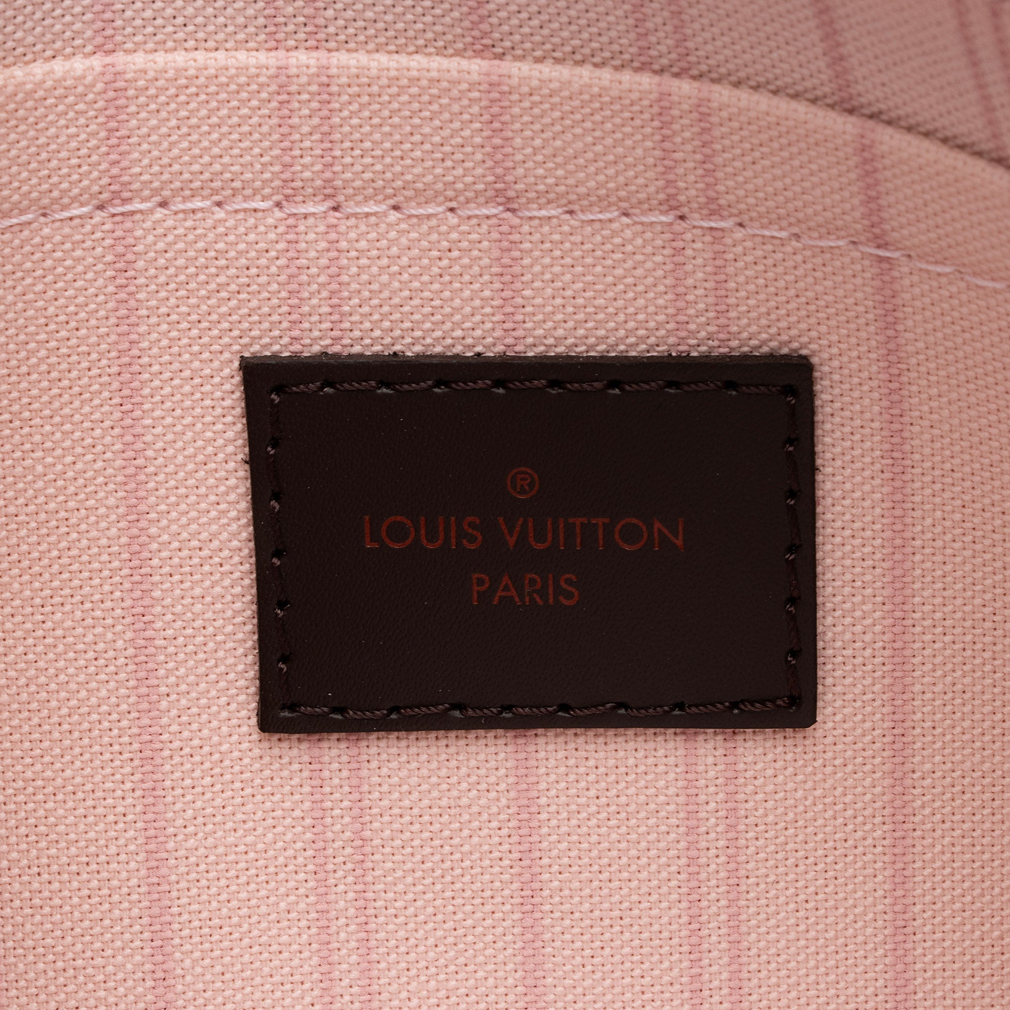 Louis Vuitton Damier Ebene Neverfull MM Pochette (SHF-j6qZMQ)