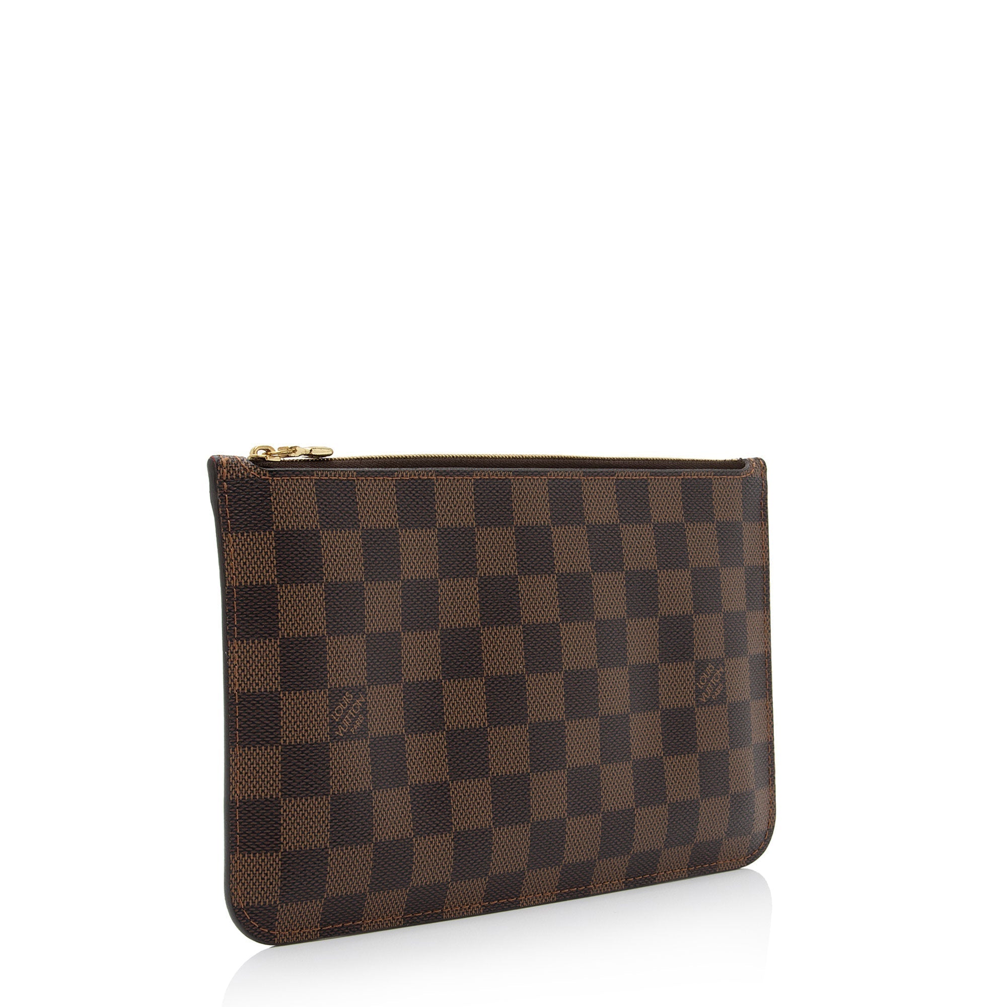 Louis Vuitton Damier Ebene Neverfull MM Pochette (SHF-xwv0zy)