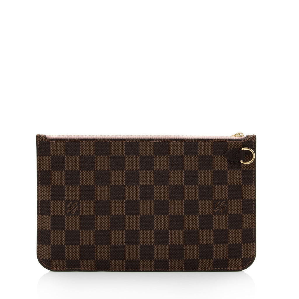 Louis Vuitton Damier Ebene Neverfull MM Pochette (SHF-o0z0so)
