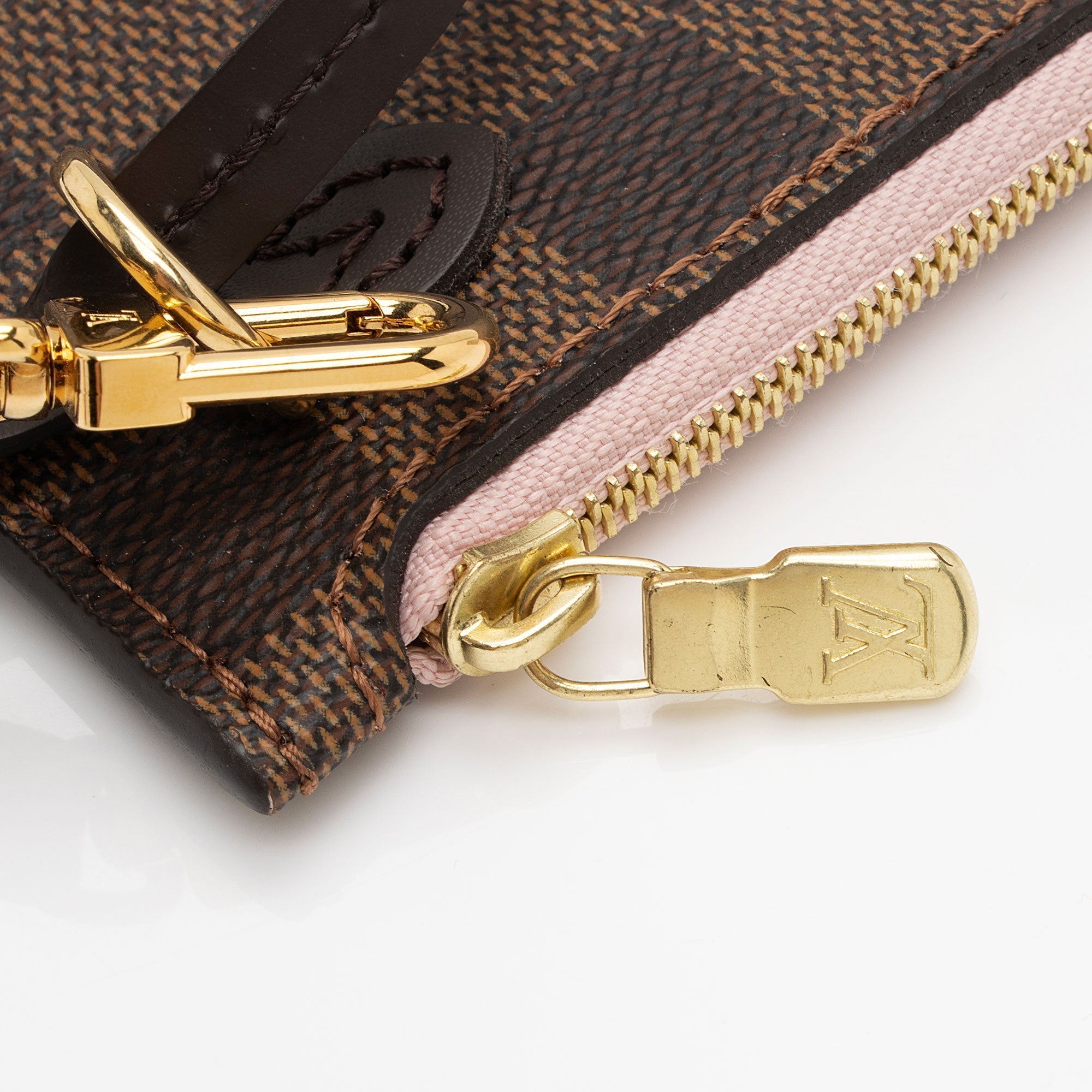 Louis Vuitton Damier Ebene Neverfull MM Pochette (SHF-o0z0so)