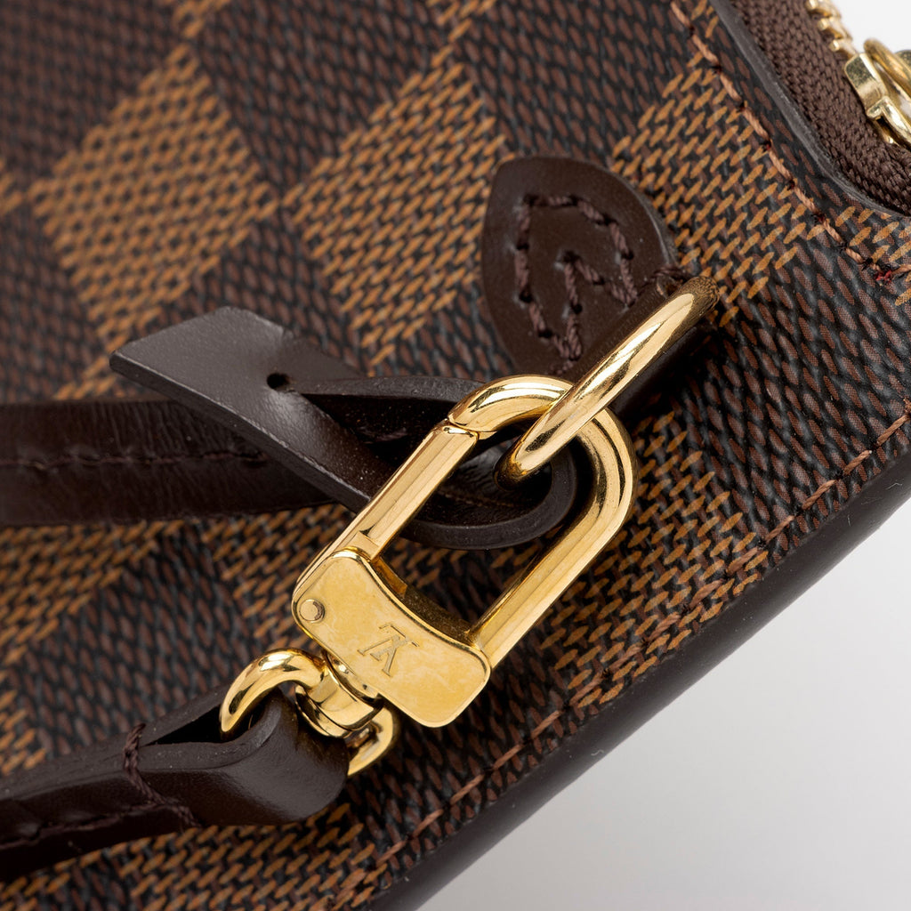 Louis Vuitton Damier Ebene Neverfull MM Pochette (SHF-z2h56K)
