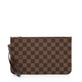 Louis Vuitton Damier Ebene Neverfull MM Pochette (SHF-z2h56K)