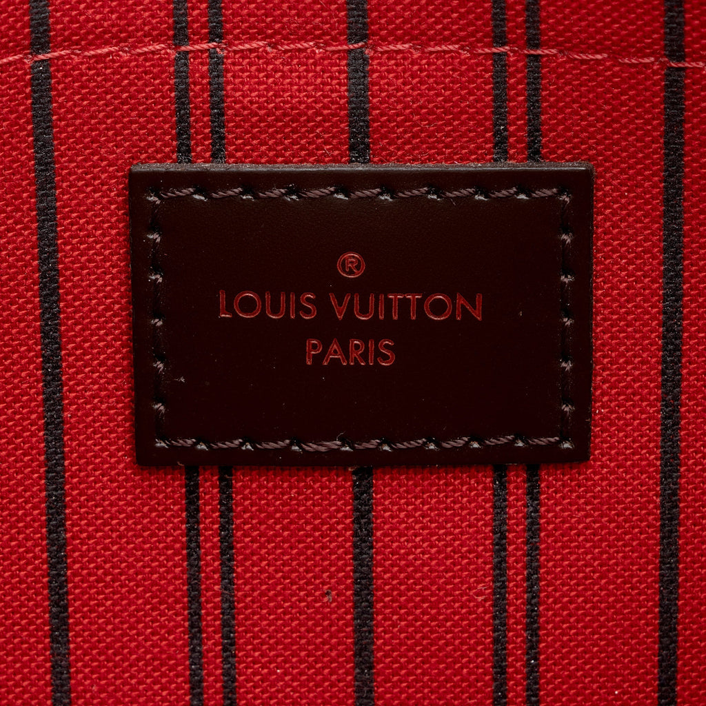 Louis Vuitton Damier Ebene Neverfull MM Pochette (SHF-z2h56K)