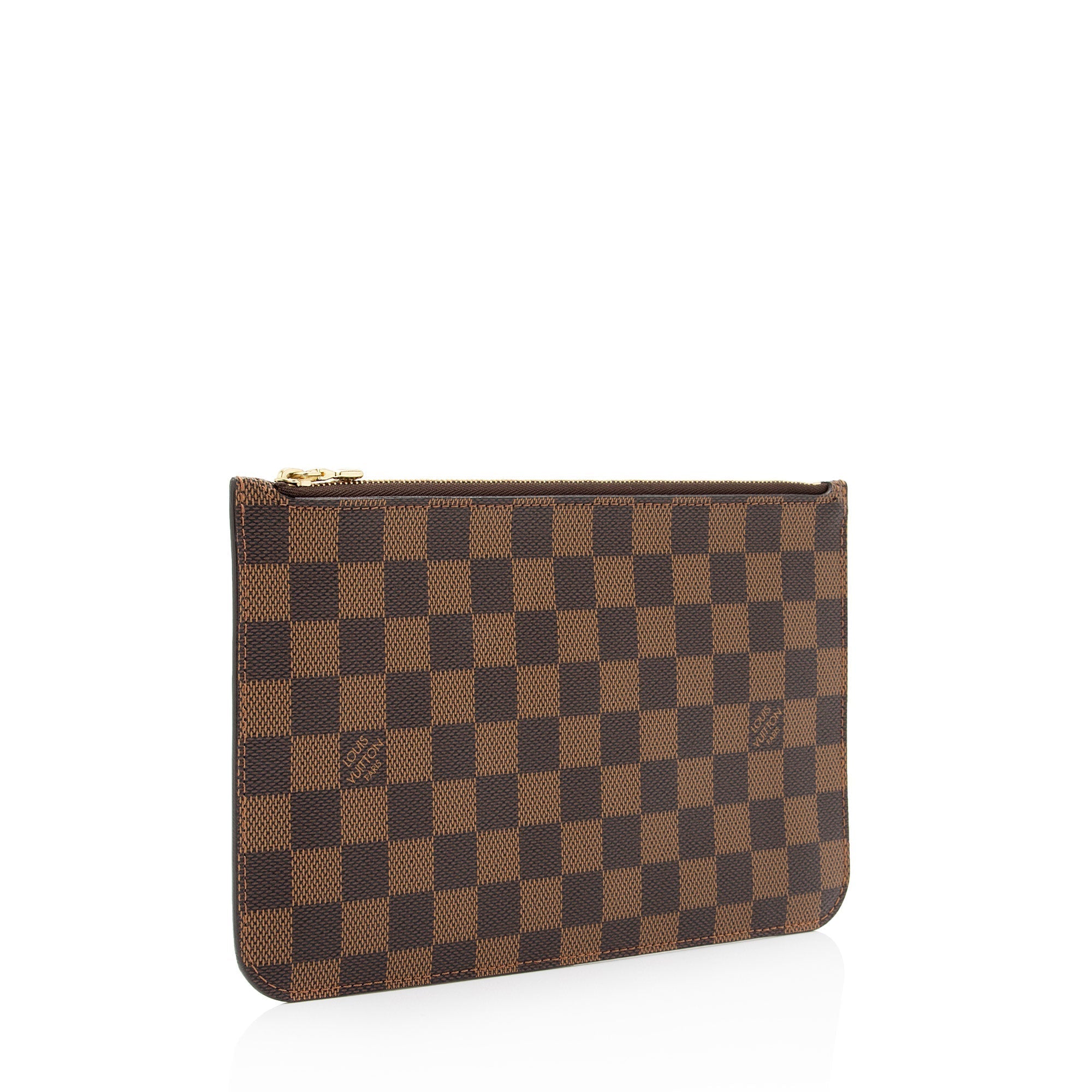 Louis Vuitton Damier Ebene Neverfull MM Pochette (SHF-z2h56K)