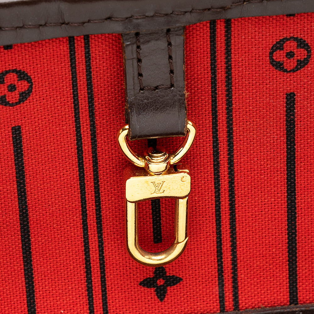 Louis Vuitton Damier Ebene Neverfull MM Tote (SHF-20031)
