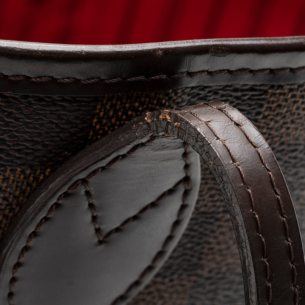 Louis Vuitton Damier Ebene Neverfull MM Tote (SHF-20031)