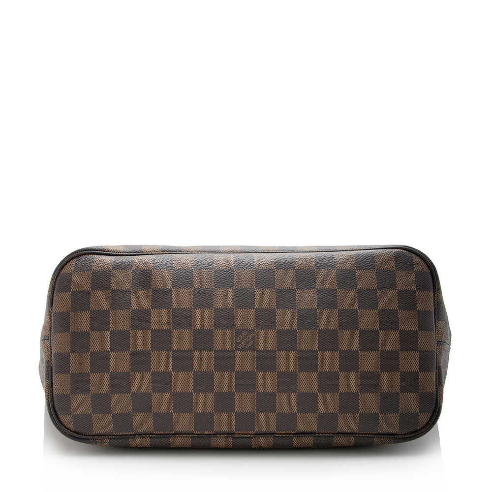 Louis Vuitton Damier Ebene Neverfull MM Tote (SHF-21203)