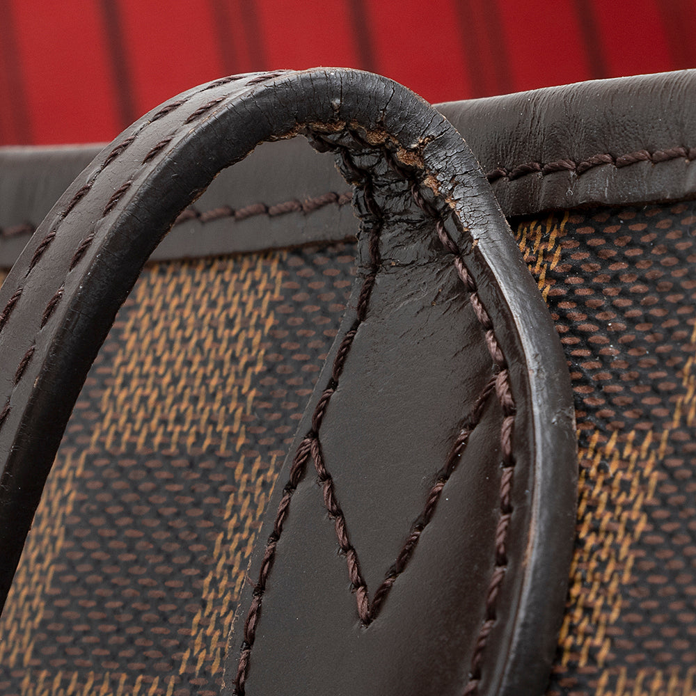 Louis Vuitton Damier Ebene Neverfull MM Tote (SHF-21203)