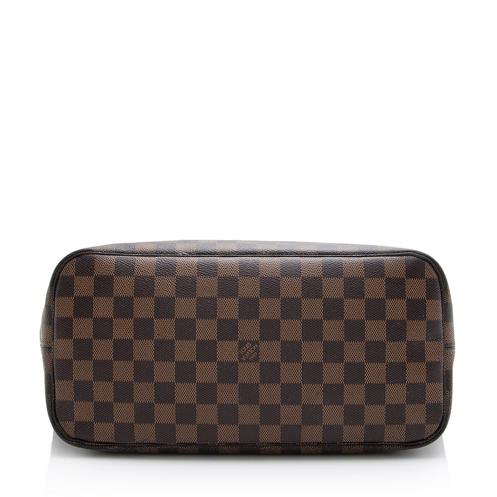 Louis Vuitton Damier Ebene Neverfull MM Tote (SHF-21638)