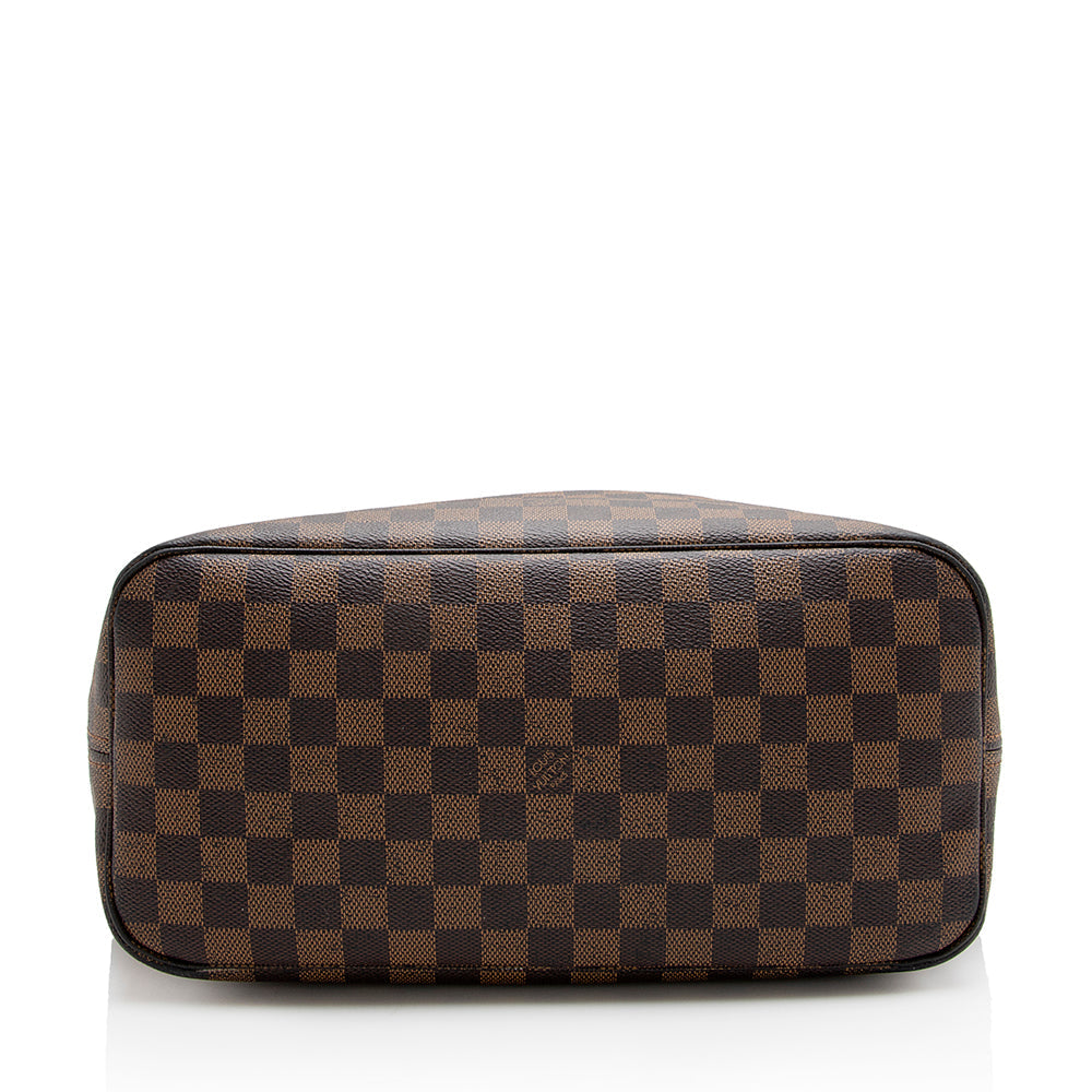 Louis Vuitton Damier Ebene Neverfull MM Tote (SHF-21931)