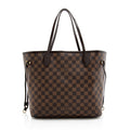 Louis Vuitton Damier Ebene Neverfull MM Tote (SHF-21931)