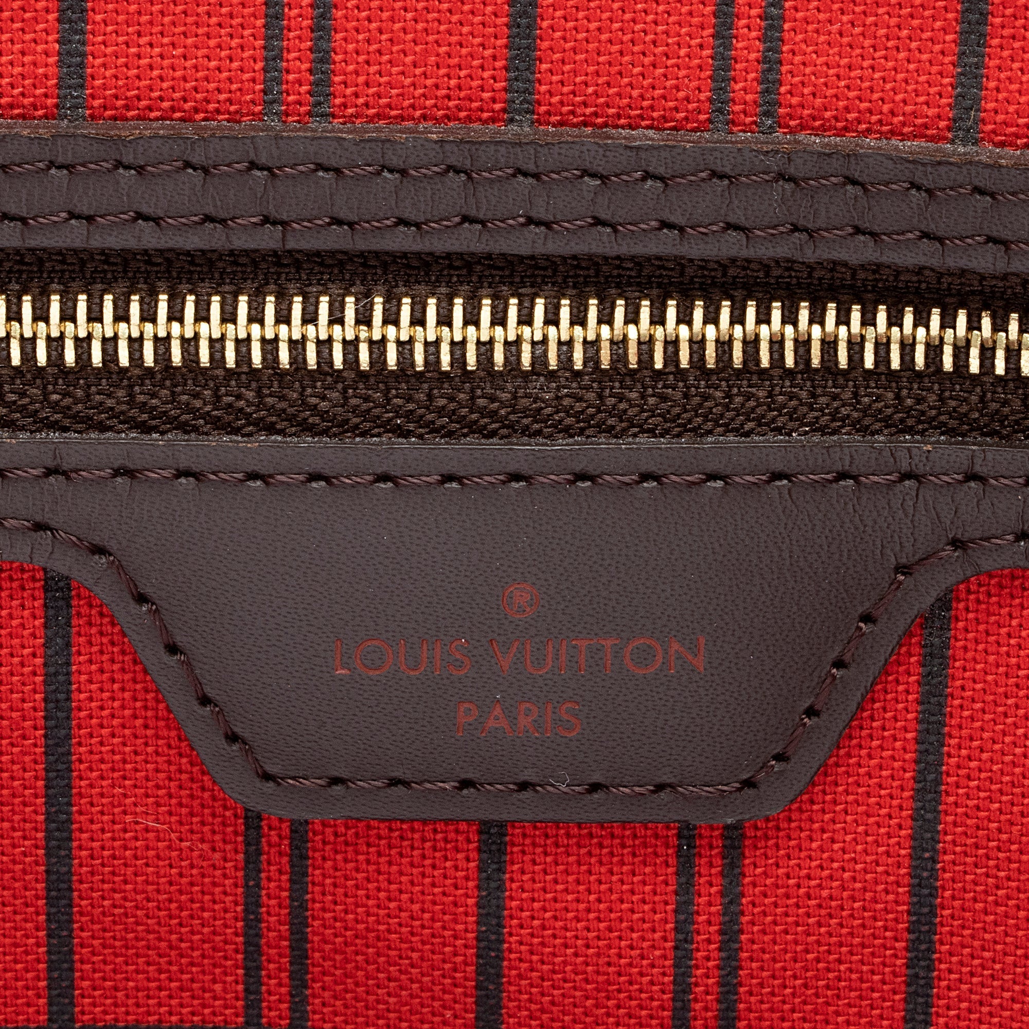 Louis Vuitton Damier Ebene Neverfull MM Tote (SHF-22350)