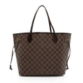 Louis Vuitton Damier Ebene Neverfull MM Tote (SHF-jASFZJ)