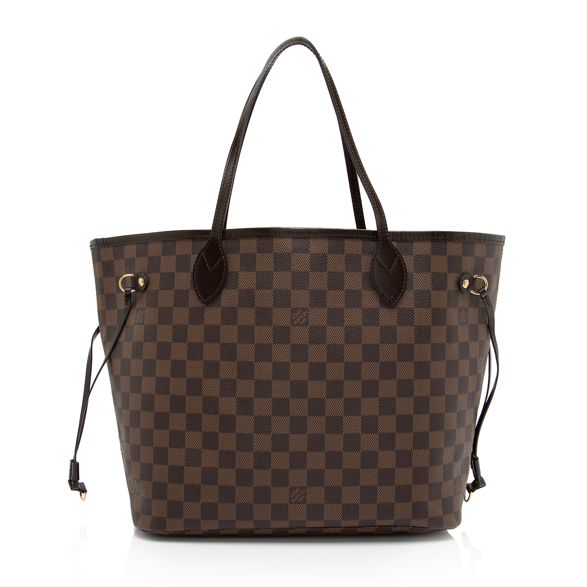 Louis Vuitton Damier Ebene Neverfull MM Tote (SHF-jASFZJ)