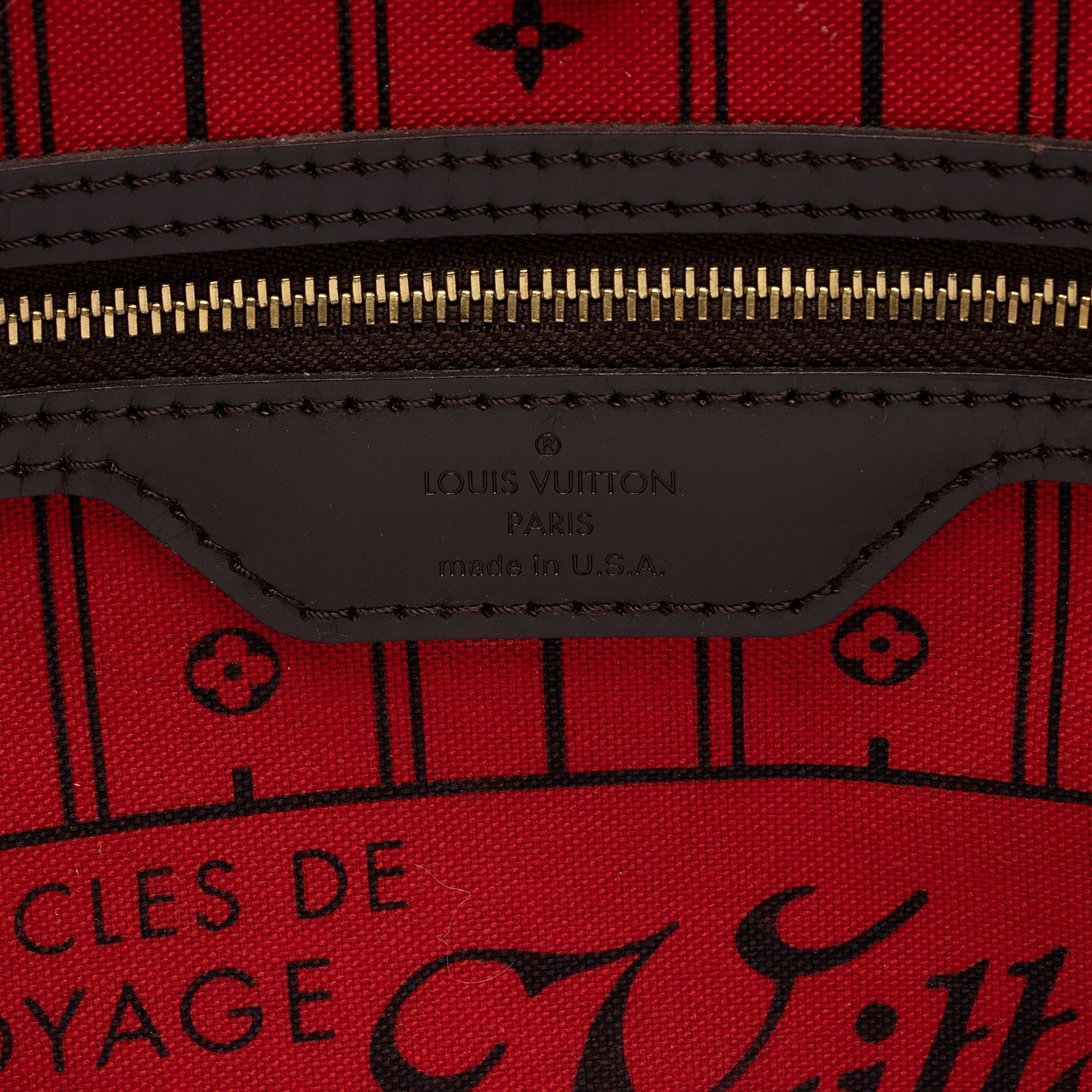 Louis Vuitton Damier Ebene Neverfull MM Tote (SHF-jASFZJ)