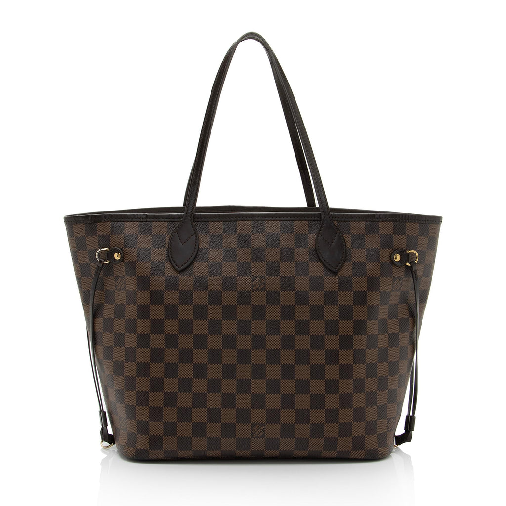 Louis Vuitton Damier Ebene Neverfull MM Tote (SHF-pG95Z6)