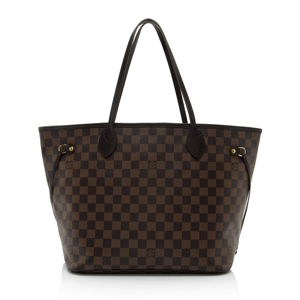 Louis Vuitton Damier Ebene Neverfull MM Tote (SHF-pG95Z6)