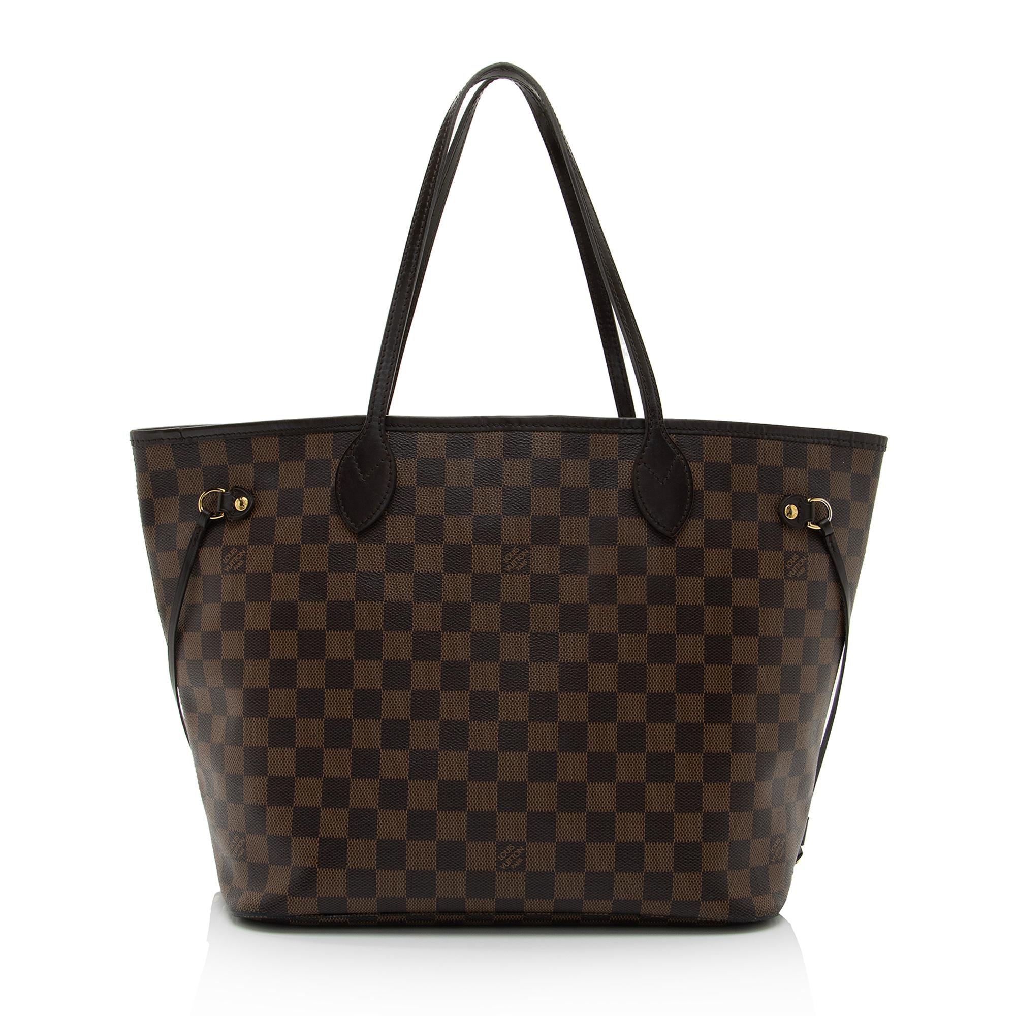 Louis Vuitton Damier Ebene Neverfull MM Tote (SHF-pG95Z6)