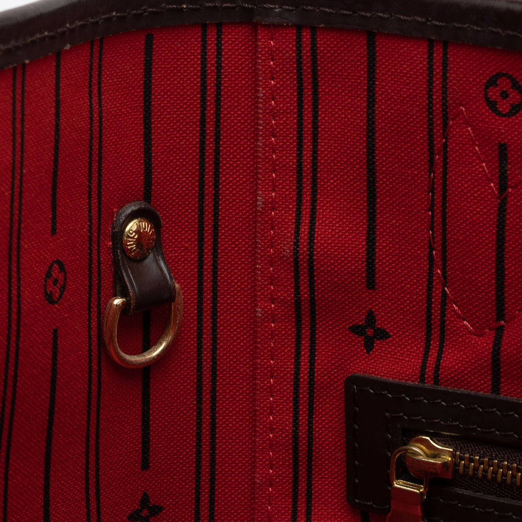 Louis Vuitton Damier Ebene Neverfull MM Tote (SHF-7gknaP)