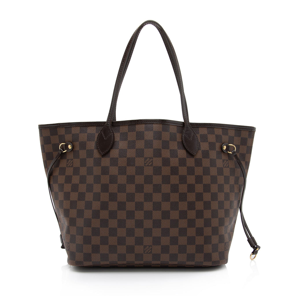 Louis Vuitton Damier Ebene Neverfull MM Tote (SHF-7gknaP)