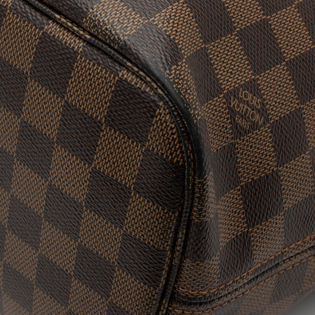 Louis Vuitton Damier Ebene Neverfull MM Tote