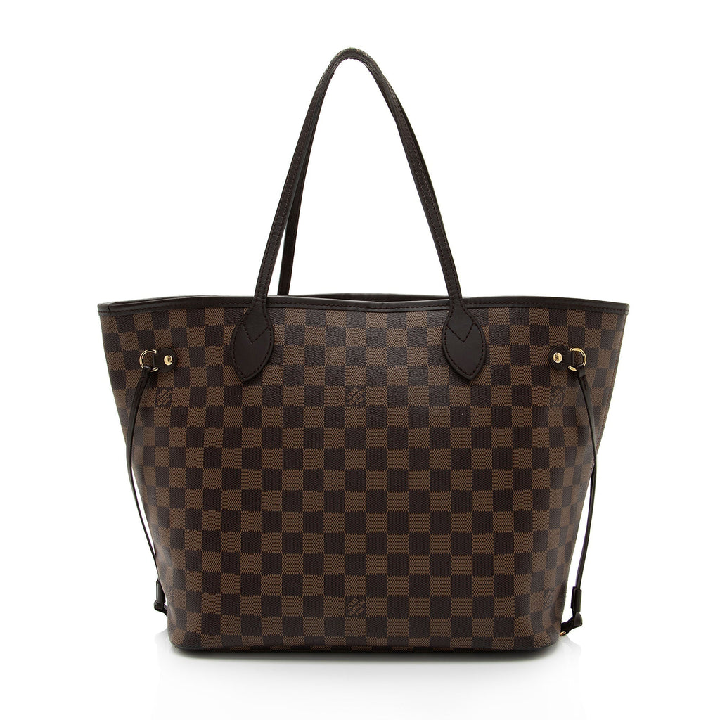 Louis Vuitton Damier Ebene Neverfull MM Tote