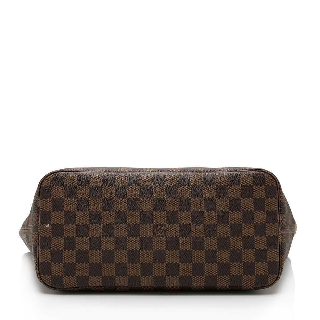 Louis Vuitton Damier Ebene Neverfull MM Tote (SHF-E7lEME)