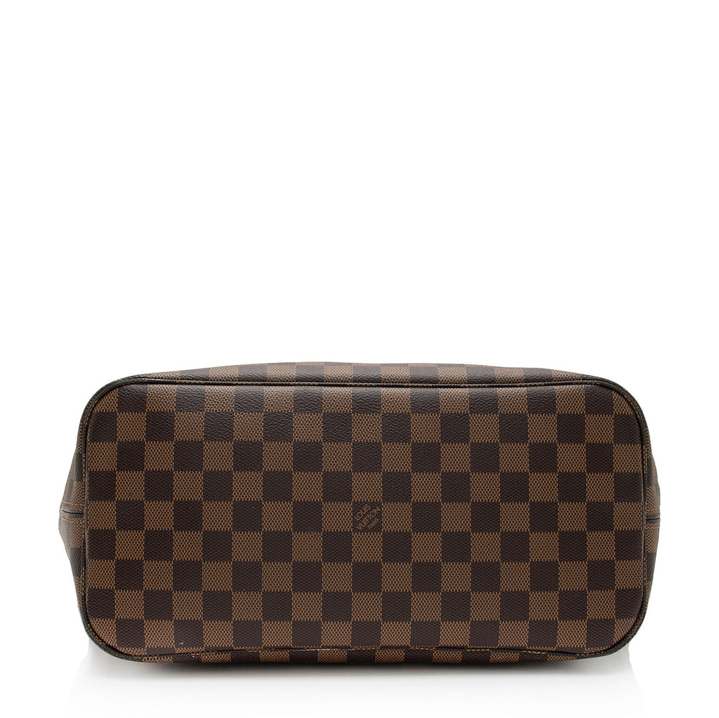 Louis Vuitton Damier Ebene Neverfull MM Tote (SHF-FzusJU)