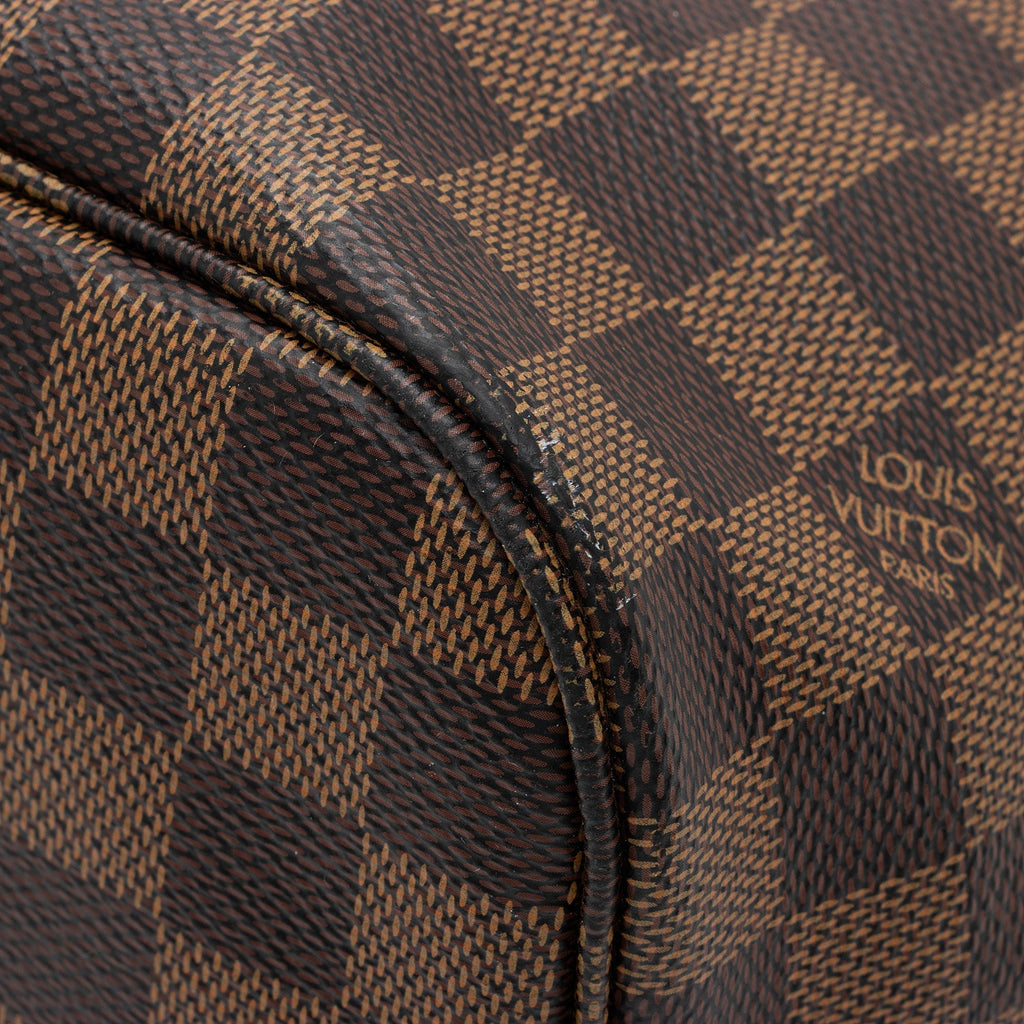 Louis Vuitton Damier Ebene Neverfull MM Tote (SHF-FzusJU)