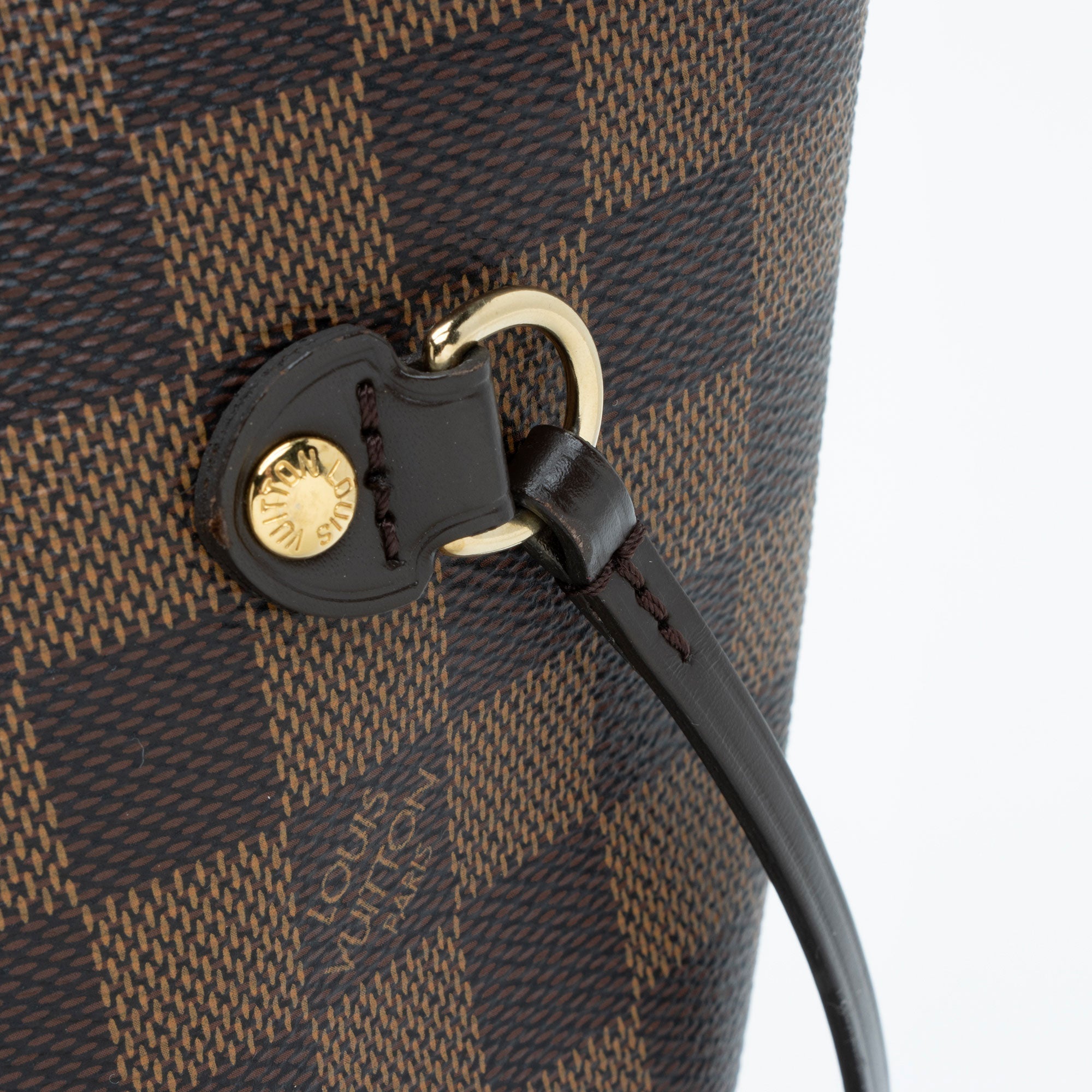 Louis Vuitton Damier Ebene Neverfull MM Tote (SHF-JgRumD)