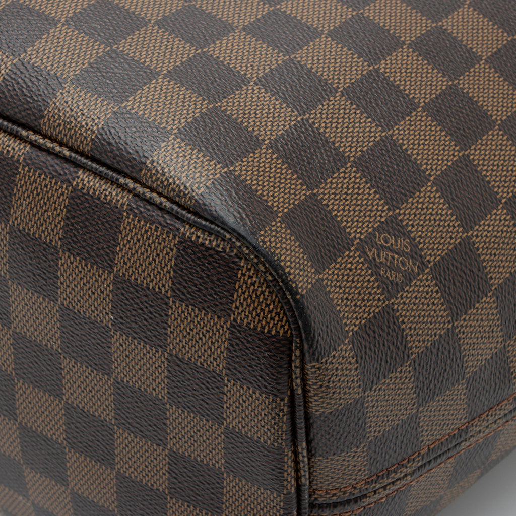 Louis Vuitton Damier Ebene Neverfull MM Tote (SHF-JgRumD)
