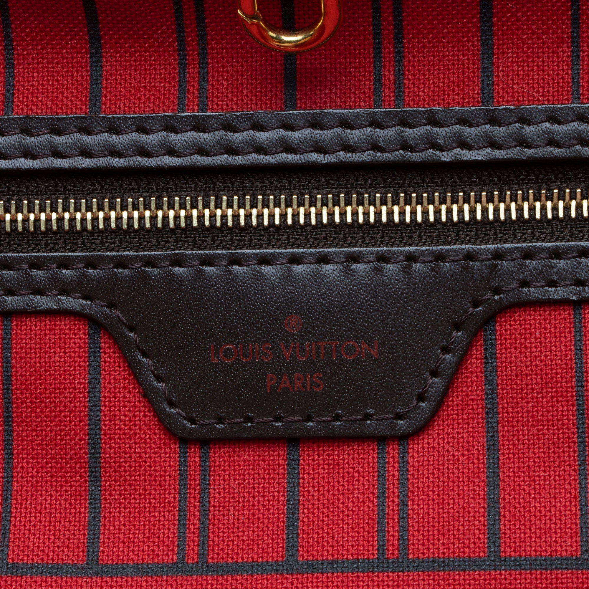 Louis Vuitton Damier Ebene Neverfull MM Tote (SHF-JgRumD)