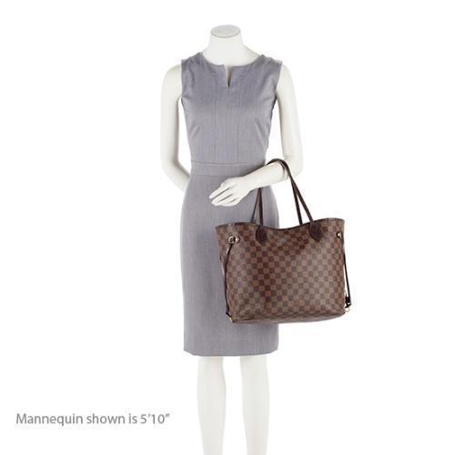 Louis Vuitton Damier Ebene Neverfull MM Tote (SHF-17826)