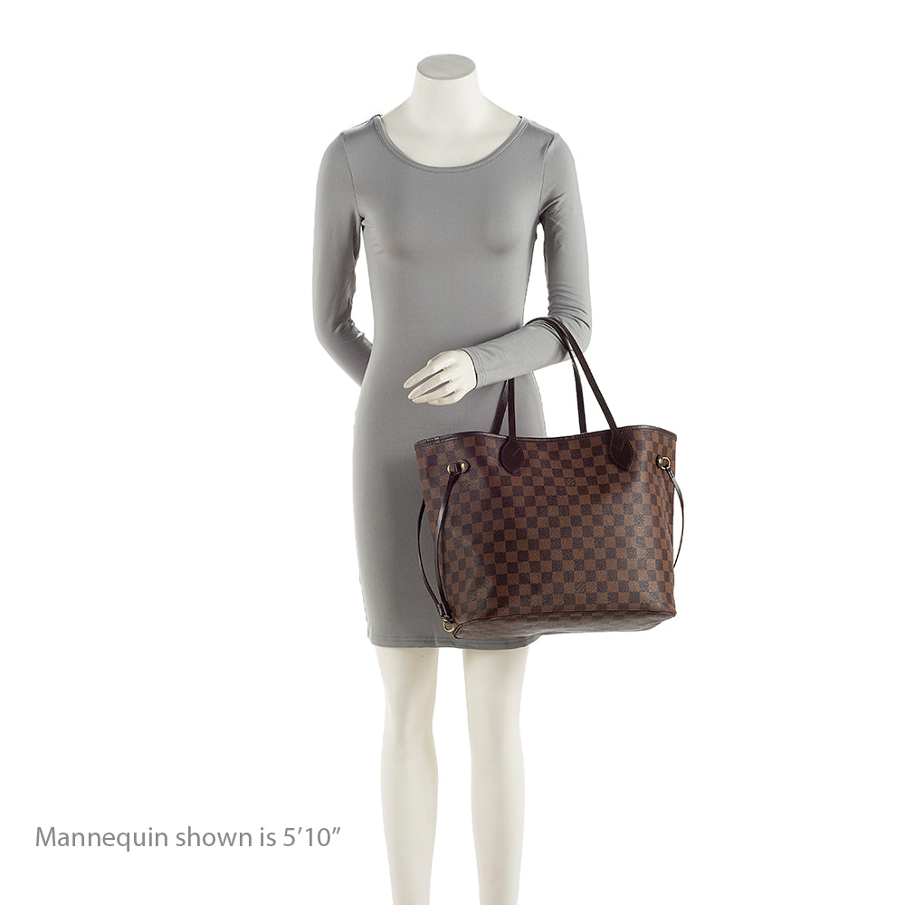 Louis Vuitton Damier Ebene Neverfull MM Tote (SHF-20011)
