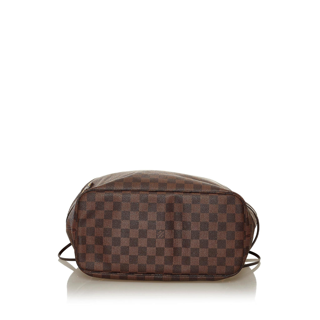 Louis Vuitton Damier Ebene Neverfull MM (SHG-34508)